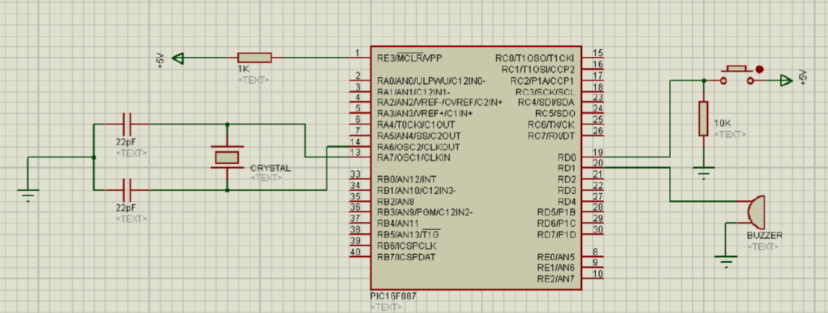 The purpose of the experiment is to create delay loops with assembly instructions. In the experiment, when a button connected to the DO pin is pressed, the buzzer connected to the D1 pin is requested to turn on and off at 3 second intervals.