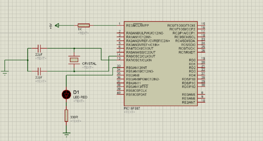 The purpose of the experiment is to demonstrate the use of the interrupt and timer with assembly instructions. In the experiment, using the TMRO interrupt, the LED connected to the B0 pin is requested to blink at 1-second intervals.